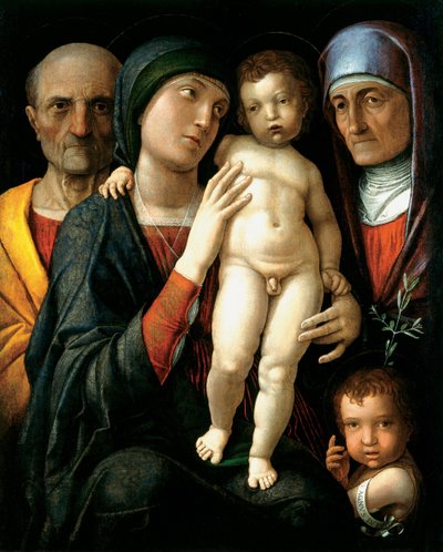 The Holy Family by Andrea Mantegna